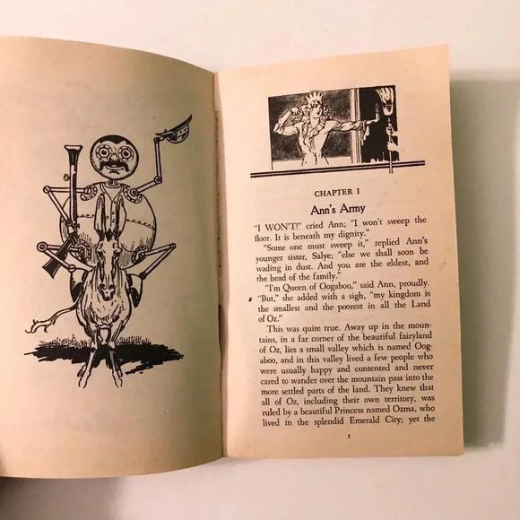 Vintage 1980 Tik Tok of Oz by L Frank Baum John R Neill Del  Rey Books - Picture 10 of 16